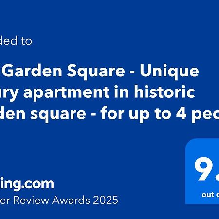 The Garden Square - Unique Luxury Apartment In Historic Garden Square - Ideal For 2 People York Ngoại thất bức ảnh